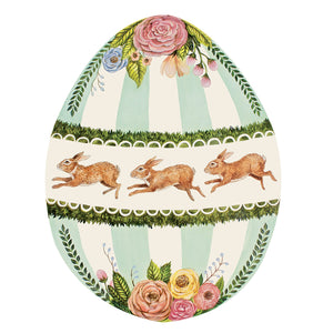 Placemat • Boxwood Bunny Egg (12)