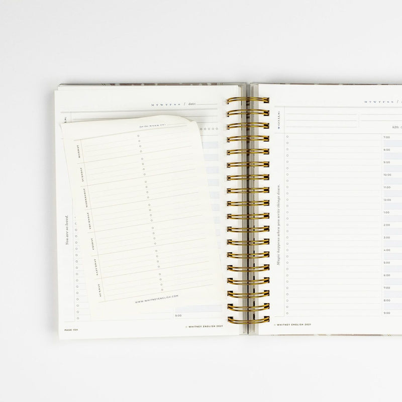 Bloc de notas • Adhesivo • Semana en una página