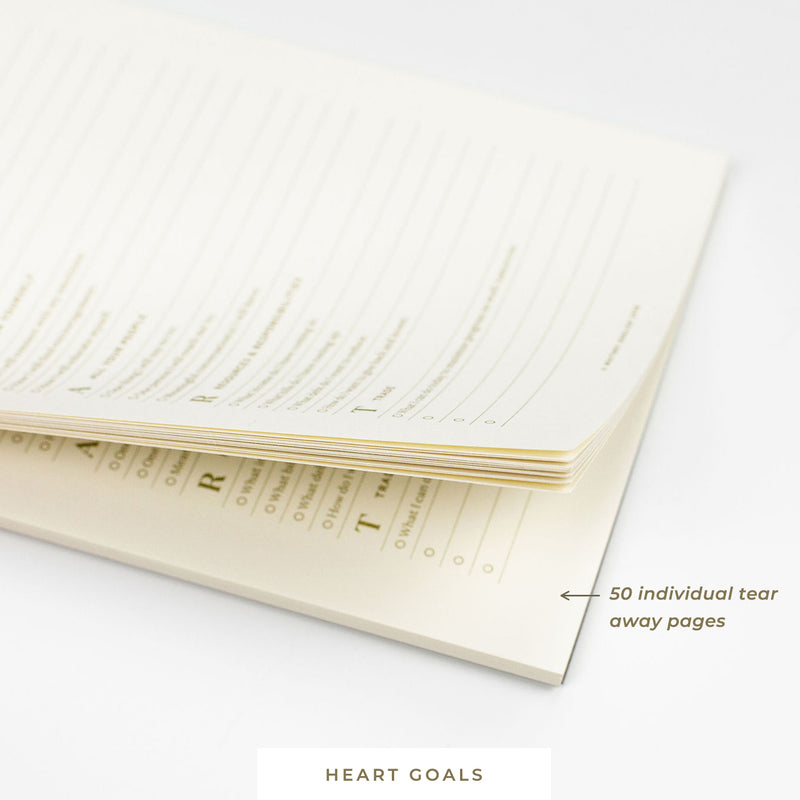 Notepad • HEART Goals™ Daily Plan