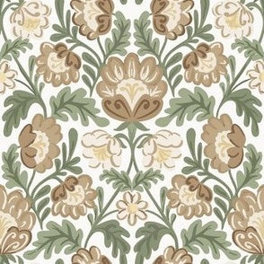 Aesthetic Damask Neutrals