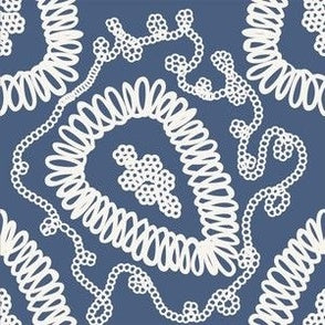 Anna's Paisley Navy