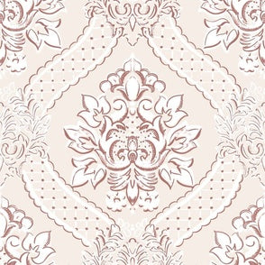 Antoinette Damask Dusty...