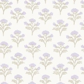 Block Print Sprig Lilac...