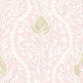 Block Print Vine Pale Pink