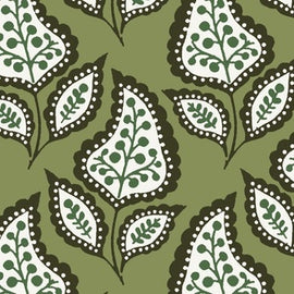 Blossom Paisley Olive