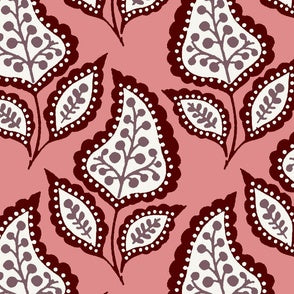 Blossom Paisley Terracotta