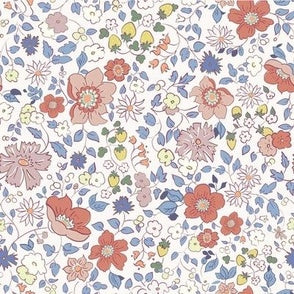 British Floral Tile 5