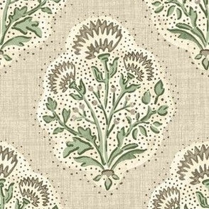 Campbell Bloom Green Gray