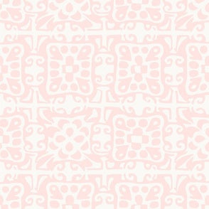 Caribbean Tile Baby Pink