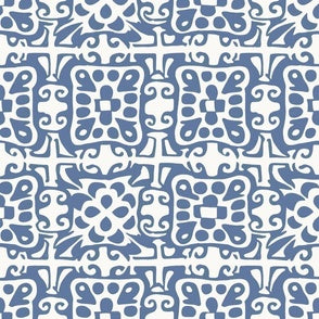 Caribbean Tile Light Navy