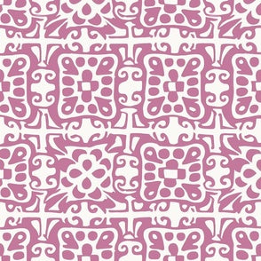 Caribbean Tile Mauve