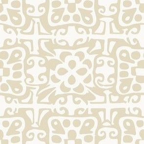 Caribbean Tile Pale Tan 6