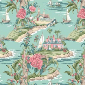 Caribbean Toile 2