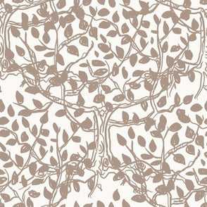 Charming Branches Taupe...