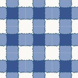 Cheerful Checks Navy