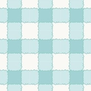 Cheerful Checks Turquoise