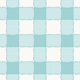 Cheerful Checks Turquoise