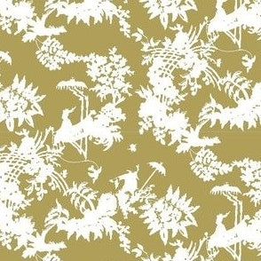 Chinoiserie Ghost Ochre