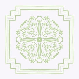 Chrysanthemum Tile Lime