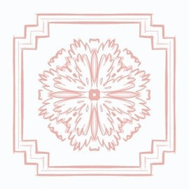 Chrysanthemum Tile Peach