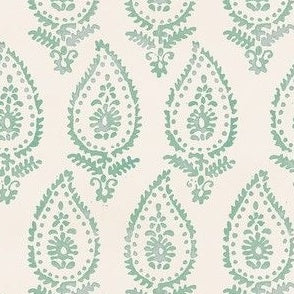 Classic Paisley Jade Gr...