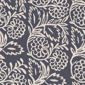 Colette Floral Navy