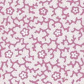 Coral Floral Dotted Mauve