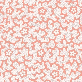 Coral Floral Dotted Pum...