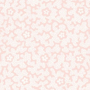 Coral Floral Dotted Sli...