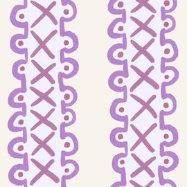 Cross Stitch Stripe Orchid