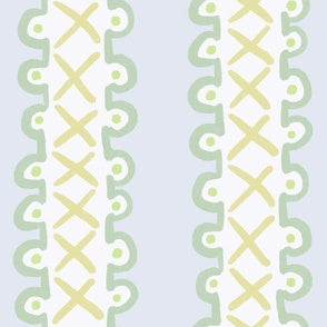 Cross Stitch Stripe Sno...