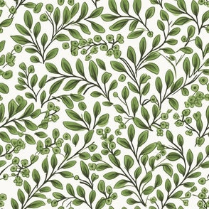 Delicate Greenery Olive