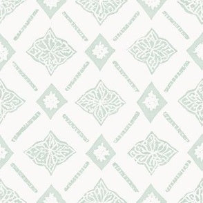 Diamond Batik Seafoam