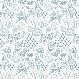 Ditsy Floral Sky Blue