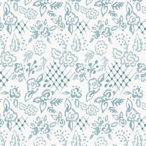 Ditsy Floral Sky Blue