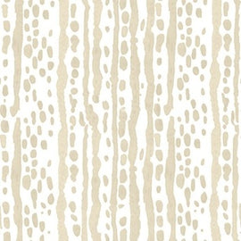 Dot Dash Stripe Beige