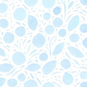 Dot Leaf Light Blue 2