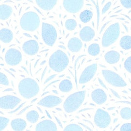 Dot Leaf Light Blue