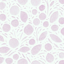 Dot Leaf Lilac Gray