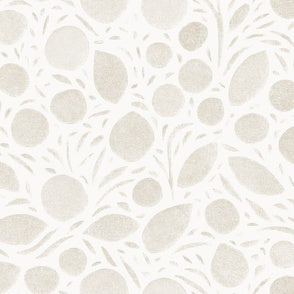 Dot Leaf Taupe