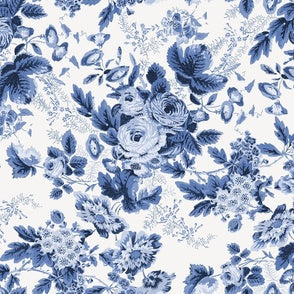 English Chintz Blue