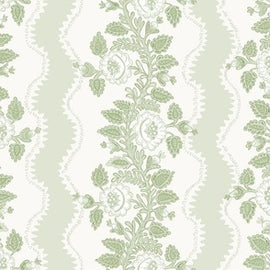 Etta Floral Stripe Sage