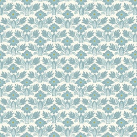 Fanny's Floral Dusty Blue