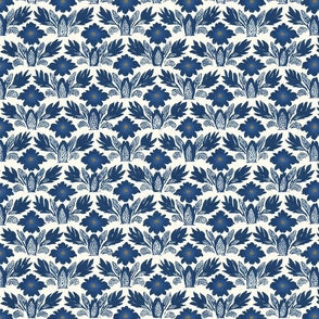 Fanny's Floral Indigo