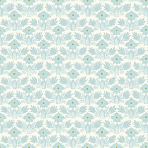 Fanny's Floral Light Blue