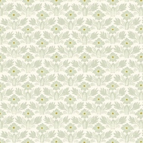 Fanny's Floral Pale Sage