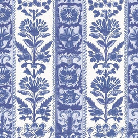 Ferdowsi Floral Blue 1