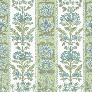 Ferdowsi Floral Pear Green