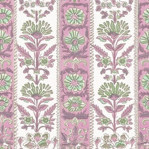 Ferdowsi Floral Pink an...