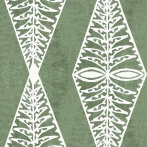 Fern Chevron Green